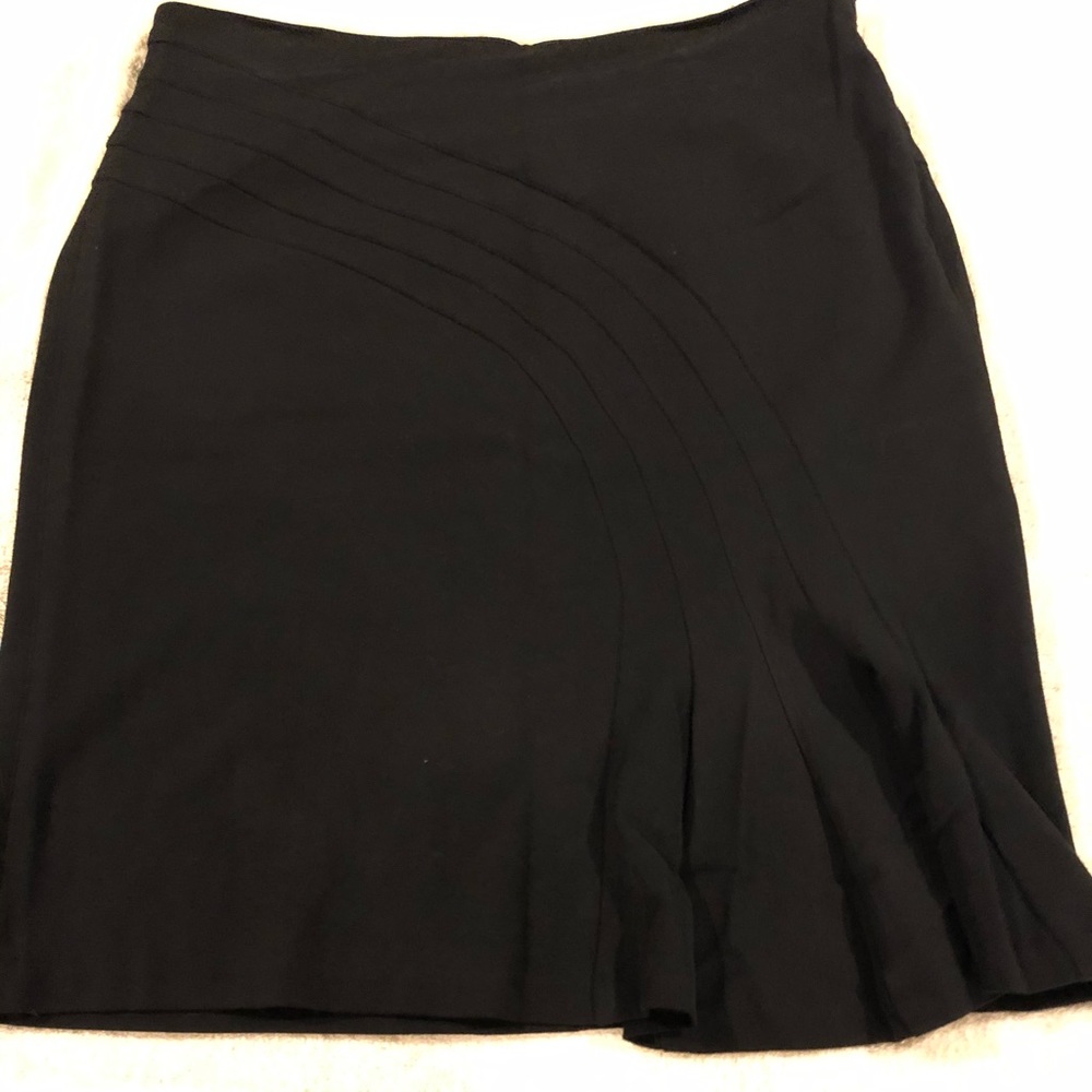 Black pencil skirt